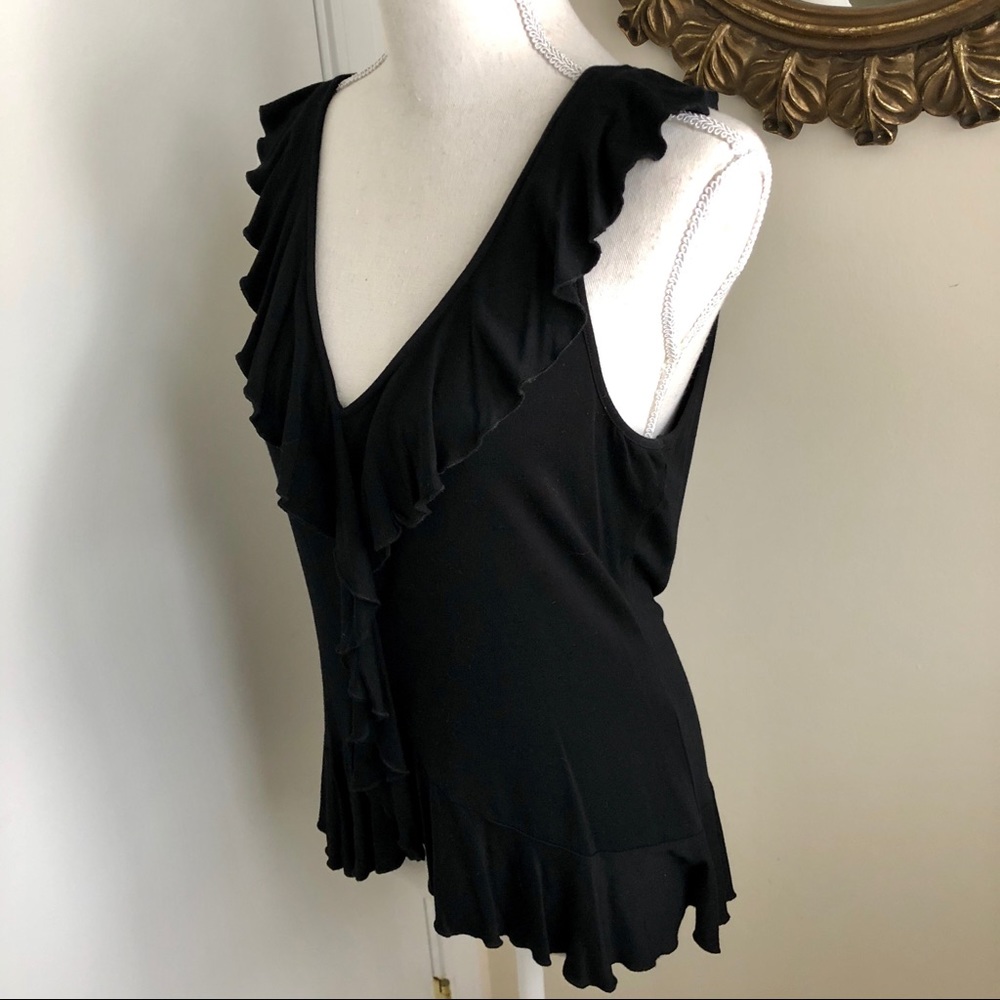 Boston Proper Ruffle Tank Top - Picture 2 of 5